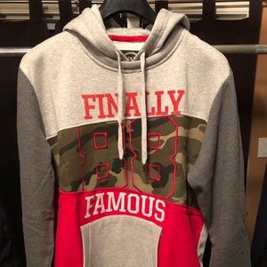 Ecko Unltd. Finally Famous camo sweater hoodie